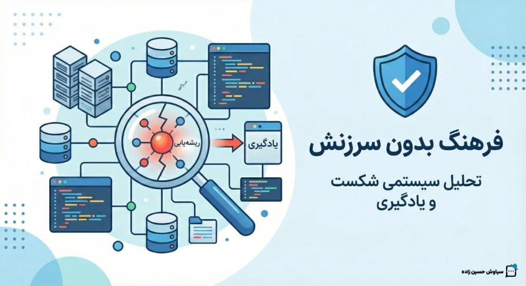 فرهنگ Blameless | چرا سرزنش، دشمن Reliability و نوآوری در تیم‌های فنی است؟